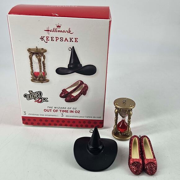 Out of Time in Oz 3 The Wizard of Oz Hallmark Keepsake Ornament 2013 NEW - Picture 1 of 4